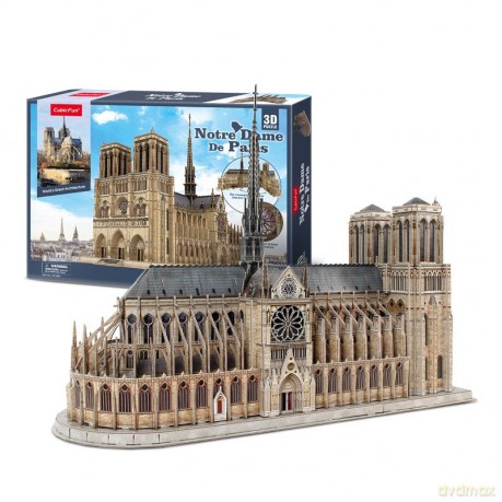 Puzzle 3D Katedra Notre Dame 293 elementy [PUZZLE]