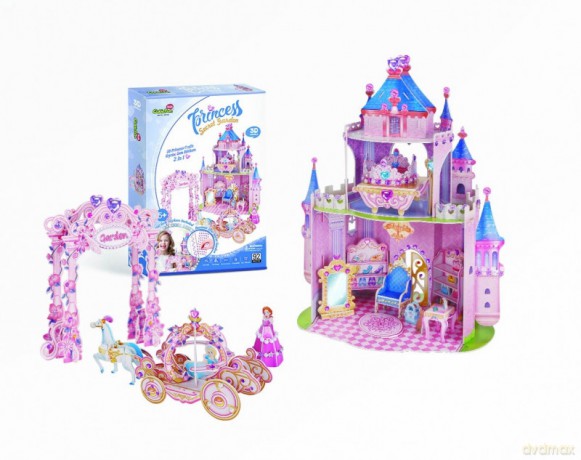 Puzzle 3D Księżniczka Sekretny Ogród [PUZZLE]