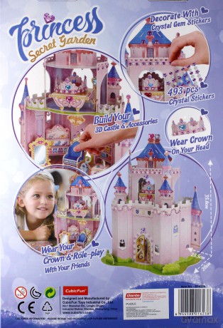 Puzzle 3D Księżniczka Sekretny Ogród [PUZZLE]