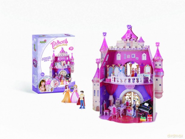 Puzzle 3D Princess Birthday party [PUZZLE]