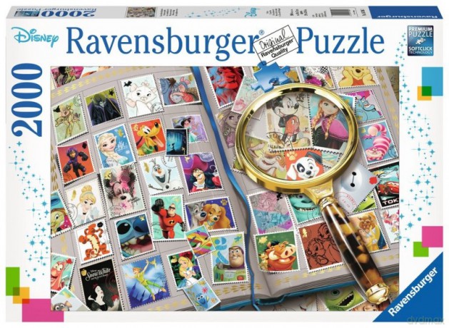 RAVENSBURGER 2000 el. Ulubione znaczki [PUZZLE]