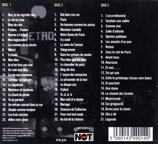 Edith Piaf: 65 Titres Originaux [3CD]