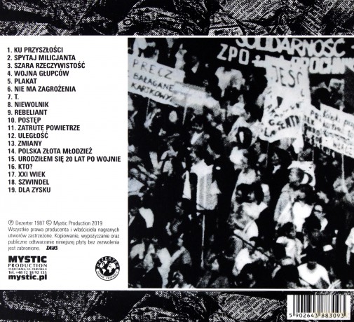 Dezerter: Underground out of Poland (digipack) [CD]