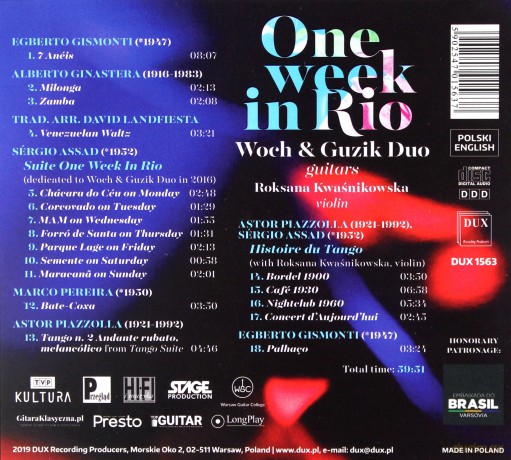 One Week In Rio [CD]