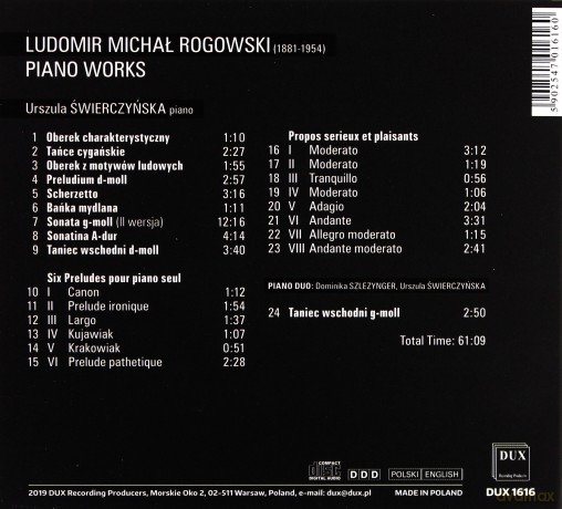 Ludomir Michał Rogowski [CD]