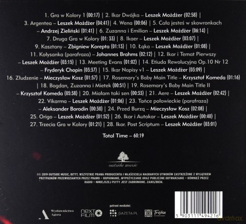 Ikar. Legenda Mietka Kosza soundtrack [CD]
