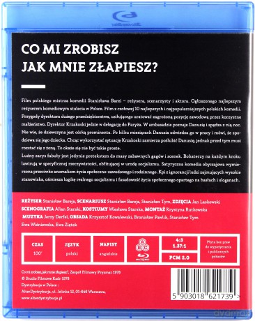 Co mi zrobisz jak mnie złapiesz? (Rekonstrukcja Cyfrowa) [Blu-Ray]