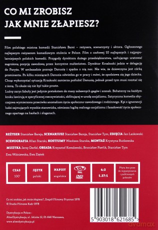 Co mi zrobisz jak mnie złapiesz? (Rekonstrukcja Cyfrowa) [DVD]