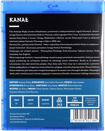 Kanał (Rekonstrukcja Cyfrowa) [Blu-ray]