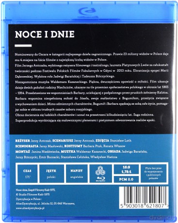 Noce i dnie (Rekonstrukcja Cyfrowa) [Blu-Ray]