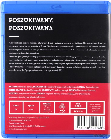 Poszukiwany, Poszukiwana (Rekonstrukcja Cyfrowa) [Blu-Ray]