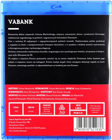 Vabank (Rekonstrukcja Cyfrowa) [Blu-Ray]