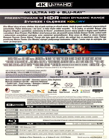 Za szybcy, za wściekli [Blu-Ray 4K]+[Blu-Ray]