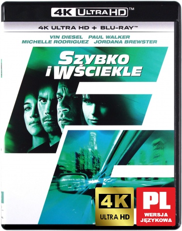Szybko i wściekle [Blu-Ray 4K]+[Blu-Ray]