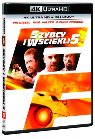 Szybcy i wściekli 5 [Blu-Ray 4K]+[Blu-Ray]