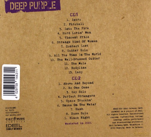 Deep Purple: Live In Rome 2013 (Limited) (digipack) [2CD]