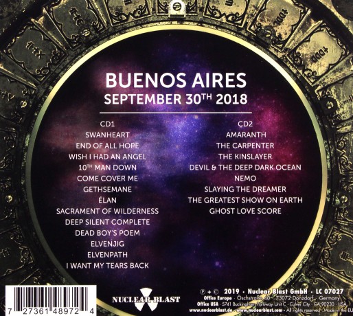Nightwish: Decades: Live In Buenos Aires (digipack) [2CD]