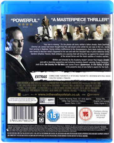 In the Valley of Elah (W dolinie Elah) [Blu-Ray]