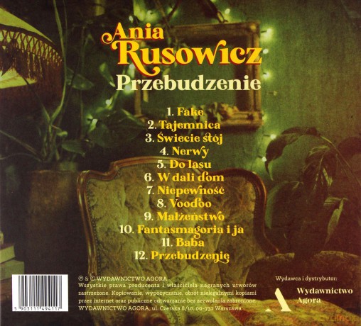 Ania Rusowicz: Przebudzenie [CD]