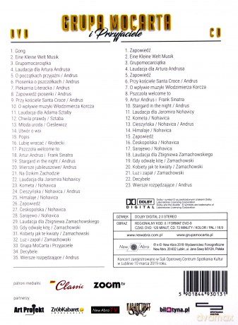 Grupa Mocarta: Grupa MoCarta i Przyjaciele [DVD]+[CD]
