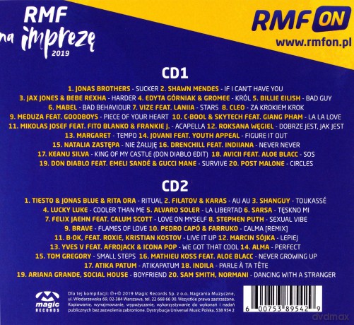 Rmf Na Imprezę 2019 [2CD]