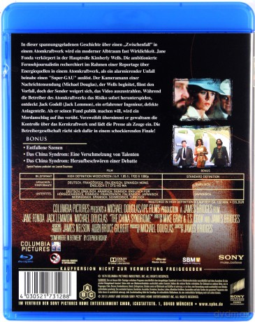 The China Syndrome (Chiński syndrom) [Blu-Ray]