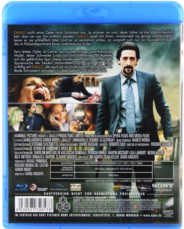 Giallo (Kolekcjoner piękna) [Blu-Ray]