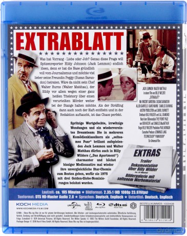The Front Page (Strona tytułowa) [Blu-Ray]