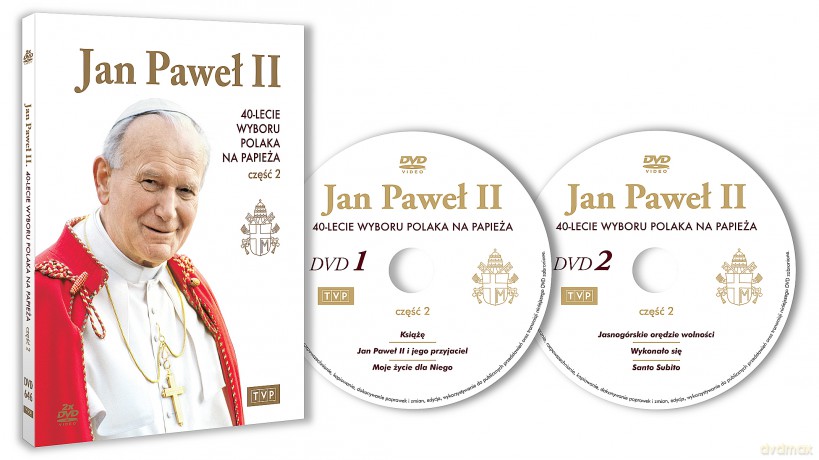 Jan Paweł II, 40 lecie wyboru polaka na papieża cz. 2 (booklet) [2DVD]
