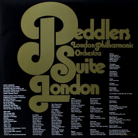 Peddlers And The London Philharmonic Orchestra: Suite London + Extras [2xWinyl]