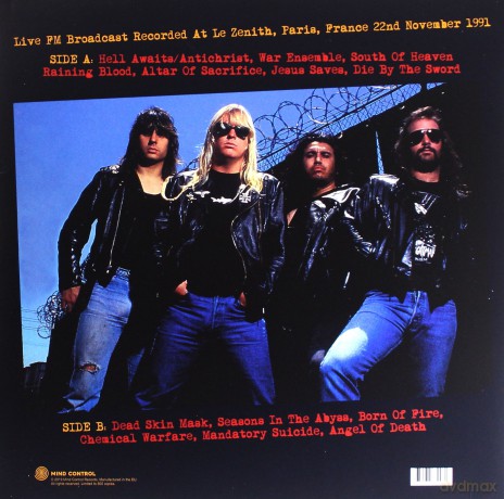 Slayer: Prayin' To Satan: Recorded At The Zenith. Paris. 1991 - FM Broadcast [Winyl]