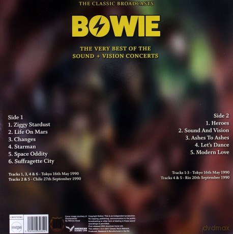 David Bowie: Under The Moonlight (White) [Winyl]
