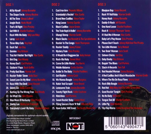 Rockabilly's Gravest Hits (digipack) [3CD]