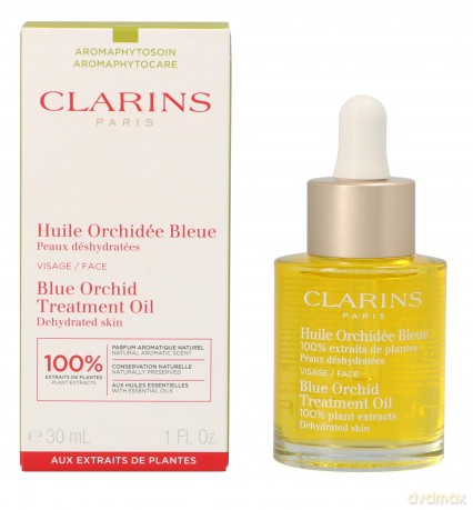 Clarins Face Treatment Oil Blue Orchid Dehydrated Skin 30 ml