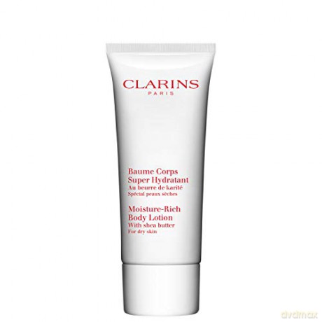 Clarins Moisture Rich Body Lotion With Shea Butter For Dry Skin 100 ml