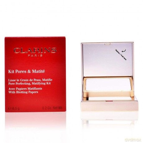 Clarins Pore Perfecting Matifying Kit With Blotting Papers