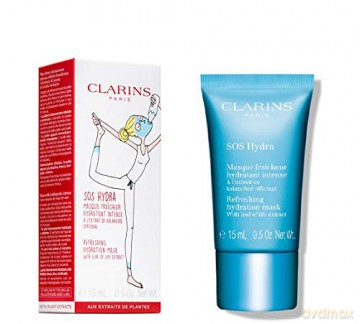 Clarins Sos Hydra Refreshing Hydration Mask With Leaf Of Life Extract 15 ml