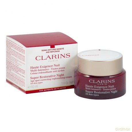 Clarins Super Restorative Night Ahe Spot Correcting Replenishing Cream All Skin Types 50 ml