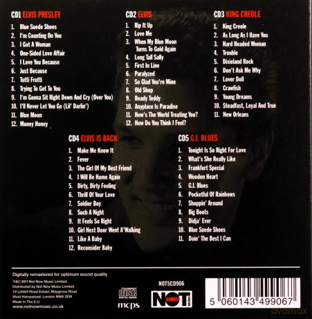 Elvis Presley: The Anthology [5CD]