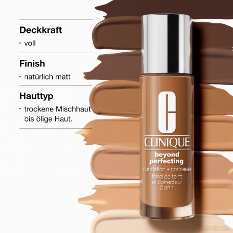 Clinique Beyond Perfecting Foundation +Concealer Cn08 Linen 30 ml