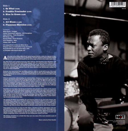 Miles Davis: Kind Of Blue [Winyl]