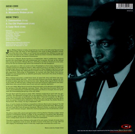 John Coltrane: Blue Train [Winyl]