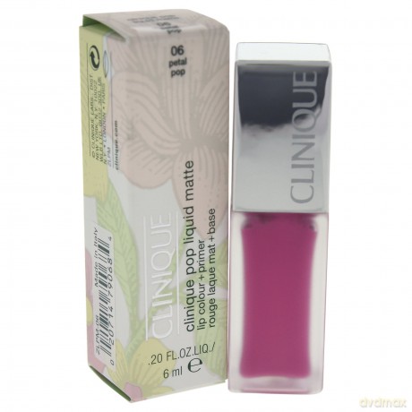 Clinique Pop Liquid Matte Lip Colour + Primer 06 Petal Pop 6 ml