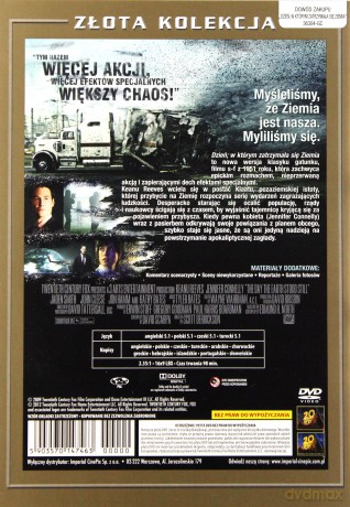 Dzień w którym zatrzymała się ziemia (2008) (Złota Kolekcja) [DVD]