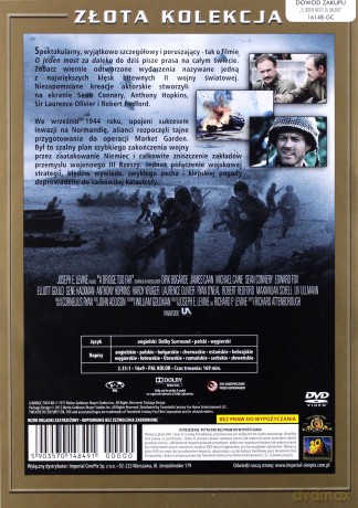 O jeden most za daleko (Złota Kolekcja) [DVD]