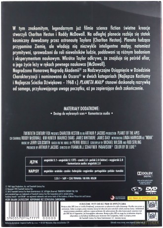 Planeta małp (Legendy Hollywood) [DVD]