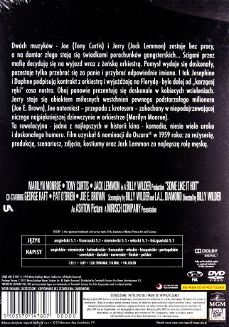Pół żartem, pół serio (Legendy Hollywood) [DVD]