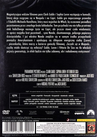 Zaczęło się w Neapolu (Legendy Hollywood) [DVD]