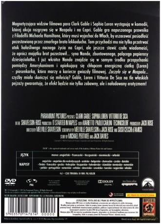 Zaczęło się w Neapolu (Legendy Hollywood) [DVD]