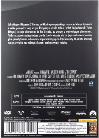 Rio Grande (Legendy Hollywood) [DVD]